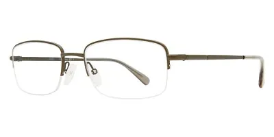 Elasta By Safilo E 7244 IS7 Rectangle Antique Brown Eyeglasses Authentic • $59.60