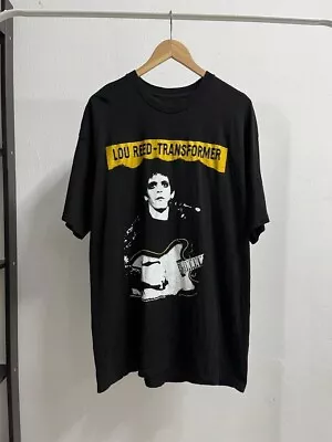 Vtg Lou Reed Transformer Live In Tour Heavy Cotton T Shirt Unisex All Size J722 • $18.09