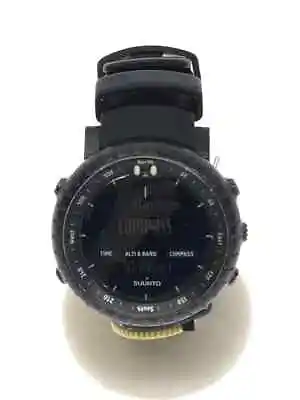 SUUNTO Core Black Men's Outdoor Sports Watch Rubber Band Quarts Digital #012 • $98.39