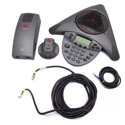 Polycom VTX 1000 SoundStation 2201-07142-001 Wideband Conference Telephone • $48.94