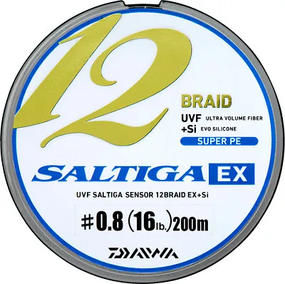 $159 • Buy Daiwa 19 Saltiga 12 Braid EX Super PE Fishing Line @ Otto's TW