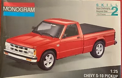 NEW 1:25  Chevy S-10 Pickup Monogram   2434 • $24.50