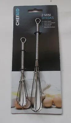 Chef Aid Mini Whisks Pack Of 2 New • £3.49