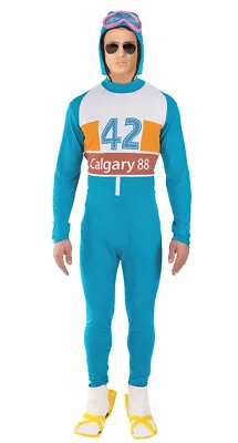 £31.99 • Buy Mens Eddie The Eagle Costume 80s Celebrity Sport Olympic Skier Fancy Dress