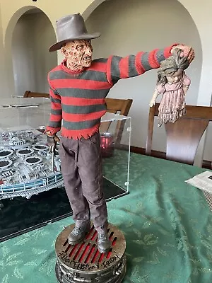 A NIGHTMARE ON ELM STREET FREDDY Krueger STATUE SIGNED BY ROBERT ENGLAND! • $899