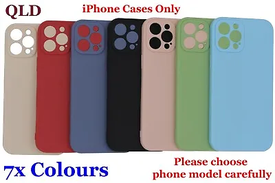 $7.88 • Buy Silicone  Shockproof Case Cover For IPhone 12 11 Pro Max XS X XR  SE 7 8 Plus