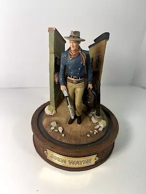 $21.99 • Buy John Wayne Franklin Mint Hand Painted Sculpture Shotgun Stable Palace