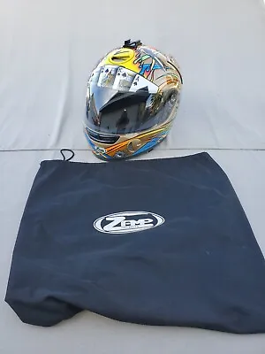 ZAMP RZ-10 Racing Helmet XXL Karting  Motorcyle DOT  Go Kart Snell Rated 👀 Pic  • $102.34