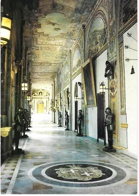 Malta - Armoury Corridor Grand Master's Palace Valletta - New Postcard • £1.20