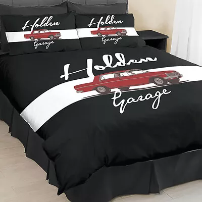 Holden Garage DOUBLE Bed Quilt Cover Set.  • $99.95