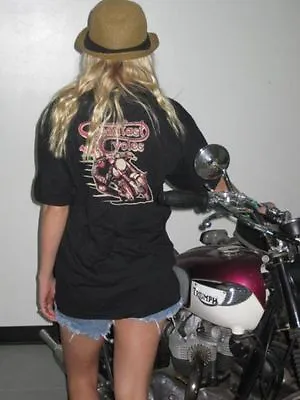 £36.18 • Buy Steadfast Cycles Kneeslider Shirt Cafe Racer Triumph Motorcycle Medium T Shirt