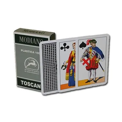 Deck Of Toscane Italian Modiano Playing Cards- French Regional Style • $18.99