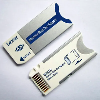 Lexar Genuine Memory Stick Pro Duo MSD MSPD TO Memory Stick MS Adapter • $6.64