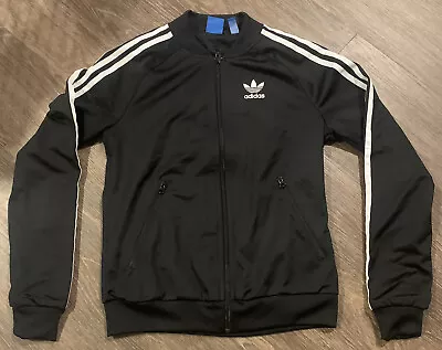 Vintage Adidas Originals Trefoil Superstar Men's XS Track Suit Jacket Zipper EUC • $25