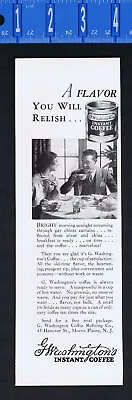 G Washington's Instant Coffee - 1928 Print Ad  • $7.59