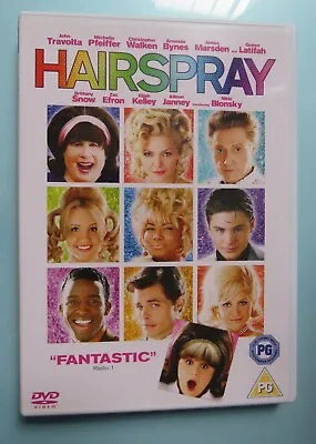 Hairspray DVD John Travolta PAL 2 Free Postage  • £3.25