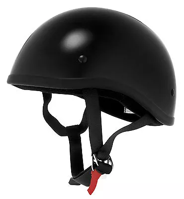 $59.95 • Buy Skid Lid Original Helmet Low Profile Black Half Shell Biker Motorcycle Helmets 