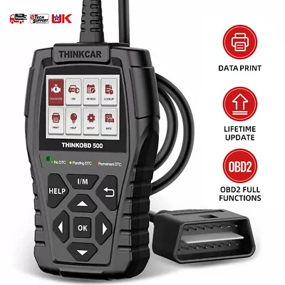 £23.99 • Buy THINKOBD 500 OBD2 Fault Code Reader Scanner Car Diagnostic Tool Check Engine