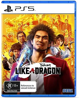 Yakuza Like A Dragon PS5 Playstation 5 Japanese Mafia Crime Action Game • $98