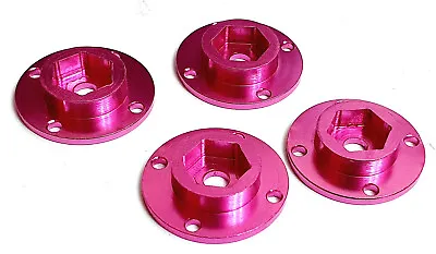 £3.80 • Buy L11014 1/10 Scale RC Wheel 12mm Hubs X 4 Pink 30mm OD - 7.5mm Wide