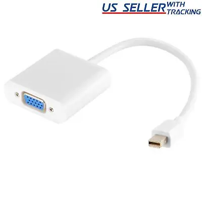Thunderbolt Mini Display Port DP To VGA Cable Adapter For Apple IMac & Mac Mini • $6.89