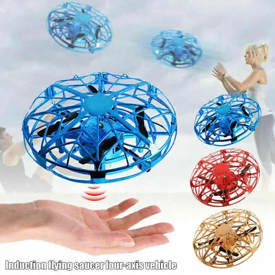 $25.53 • Buy Mini Drone Smart UFO Aircraft For Kids Flying Toys Hand Control Christmas Gift