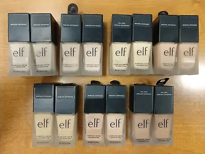 2 Pack: E.l.f. Flawless Satin Finish Foundation 0.68 Oz. *CHOOSE SHADE* - 11D • $8.99