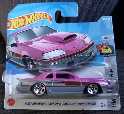 Hot Wheels Matt And Debbie Hay's 1988 Pro Street Thunderbird - Combined Postage • $3.15