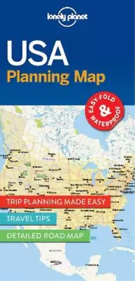 Lonely Planet USA Planning Map (Map) Map (US IMPORT) • £8.07