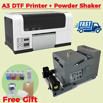$9391.23 • Buy A3 DTF Printer Direct To Film Printer W/ Powder Shaker Dryer Shaking Machine
