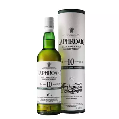 Laphroaig 10 Year Old Cask Strength Batch 014 Single Malt Scotch 700ml • $351.99