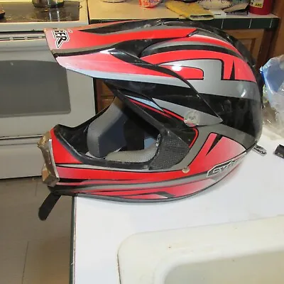 Cyber NELL M2005 DOT Helmet Motocross MX Off-Road Dirt Bike ATV MEDIUM 57-58 CM • $14