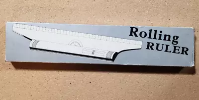 Vintage 12  Multi Function Rolling Ruler All Original • $13.95