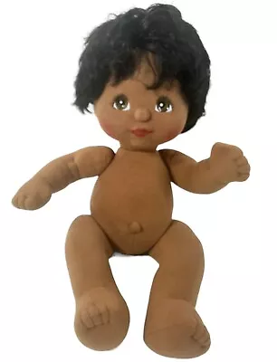 Mattel My Child Stuffed Doll African American Boy Nude Short Hair 1985 Vintage • $139.46