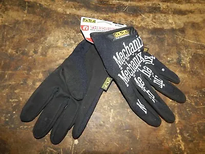 Mechanix Original Multipurpose L Black Synthetic Black Leather Gloves MG-05-010 • $19.99