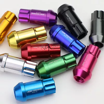 20x Aluminum Purple M12x1.25 25mmOD 50mm Lug Nuts+Key For Conical Seat Wheel • $20.70