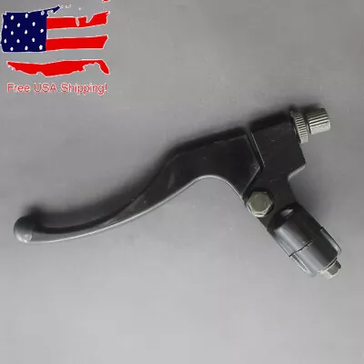 Left Brake Lever Perch Clutch For HONDA C/CR/CRF/XL/XR Black Aluminium Alloy US • $9.75