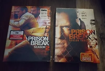 Prison Break DVD Season 2-3 Michael Scofield Lincoln Burrows Sara Sucre Bellick • $14.99