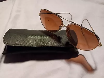 Serengeti Sunglasses 🔸5201L🔸 Aviator Drivers 🔸Corning Optics • $299