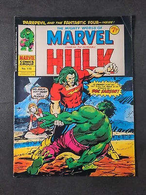 Mighty World Of Marvel Issue No 110 November 1974 Vintage Marvel UK Comic • £7.95