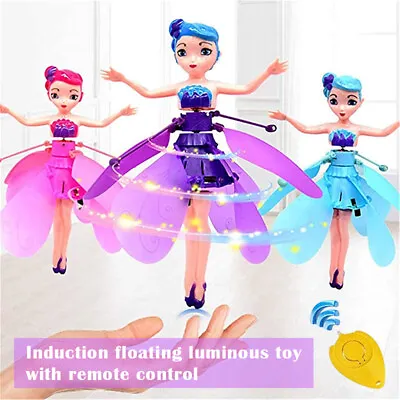 $14.71 • Buy Flying Fairy Princess Dolls Magic Infrared Induction Control Toys Play For Girls