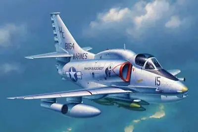 1/32 Scale Trumpeter A-4M Skyhawk Attack Plane Warplane 02268 Static Model • $141.41