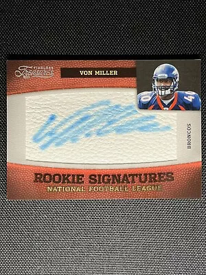 2011 Timeless Treasures Von Miller Rookie Signatures Auto /265 #222 Broncos  • $50