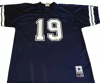 Dallas Cowboys Authentic Apparel Miles Austin Blue Jersey  #19 Boys Size XL • $15