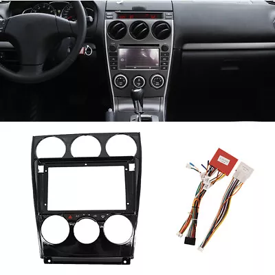 Car Stereo Radio Double Din Installation Dash Panel Kit For Mazda 6 2004-16 Best • $60.14