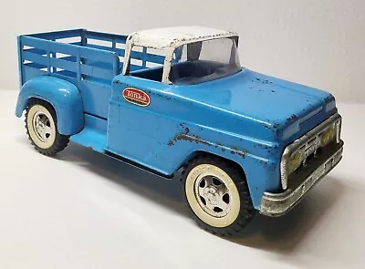 Vintage 1960s Tonka Pressed Steel Step Side Stake Bed Pick-Up Truck New Tailgate • $148.74