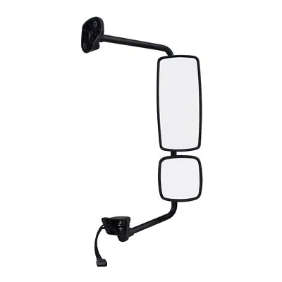 Chrome Mirror Assembly W/ Power Adjust & Heated For Freightliner M2 - Passenger • $389.99