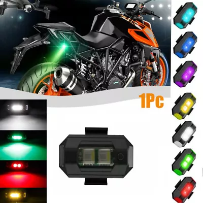 1Pc For Motorcycle RC Aircraft Lamp For Drone Strobe Lights Emergency Flash Trim • $4.98