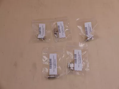 Lot Of 5 Canare Canbcpb26-pkg Bnc Male 3.0ghz 75 Ohm 3-pc Crimp Plug For 1855a • $14.99