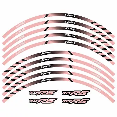 For Yamaha YZF R6 17  Motorcycle Reflective Wheel Rim Tape Decal Stripes Sticker • $14.99